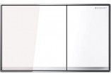 Tlačítko Geberit Sigma 60, do spłuczek podomítkový UP320/UP300, sklo bílé- sanitbuy.pl
