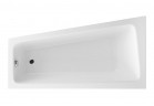 Vana Excellent Ava Side rohová 150x80,5 cm akrylová levá, bílá