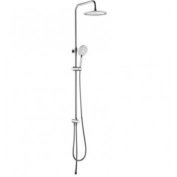 Sprchový systém Omnires Darling chrom horní sprcha 20cm, výška 88-114cm- sanitbuy.pl