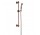 Sprchový set suwany Omnires ArtDeco antická měď, držák 66cm