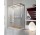 Sprchový kout Novellini Nexis 1 obdélníková se stropem a horní sprchou 120x80x209 cm, levá, bílé