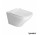 Mísa WC Duravit DuraStyle podvěsná Rimless 37x54 cm, s hlubokým splachováním, bílá s povrchem WonderGliss