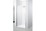Dzrzwi sprchové Novellini Youg 2.0 1B, 1-křídlové, montáž we wnęce, čiré sklo, profil chrom- sanitbuy.pl