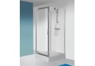 Stěna SanPlast TX 90x190cm sklo čiré, bílý profil, Glass Protect