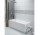 Vanová zástěna Sanplast Free Line II 80 cm sklo čiré profil chrom PW1/FREEII-80 