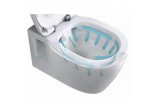 Závěsné wc WC Ideal Standard 36,5x54 cm Connect Rimles Aquablade bílá- sanitbuy.pl