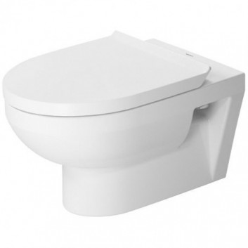Souprava Duravit Durastyle Závěsné WC 36,5x54 cm spolu se sedátkem, bílá- sanitbuy.pl
