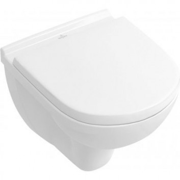 Souprava Villeroy & Boch O.Novo combi-Pack mísa WC CeramicPlus se sedadlem s pozvolným sklápěním - sanitbuy.pl