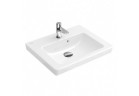 Umyvadlo malá Villeroy & Boch Subway 2.0 45x37 cm s povrchem CeramicPlus, bílá Weiss Alpin
