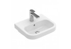 Umyvadlo malá závěsná Villeroy & Boch Architectura 50x38 cm z přepadem, bílá Weiss Alpin