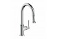 Dřezová baterie Axor Montreux, wys. 39,6 cm, páková, s výsuvnou sprchou, DN15, chrom- sanitbuy.pl