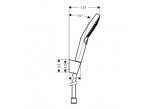 Sprchový set Hansgrohe Raindance Select S, 120/Porter'S 1,25 m, chrom- sanitbuy.pl