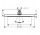 Horní sprcha Hansgrohe Croma 280 mm 1jet chrom 