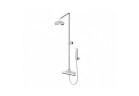 Sprchový set Zucchetti Isyshower 19 cm - černá matný ražený