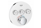 Baterie podomítková Grohe Grohtherm SmartControl termostatická 3-přijimače vody chrom - sanitbuy.pl