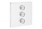 Trojnásobný ventil uzavírací Grohe Grohtherm SmartControl bílý 