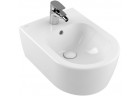 Závěsný bidet Villeroy&Bocha Avento, 37x53 cm, z 1 otworem, z přepadem, bílý
