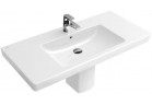 Umyvadlo nábytkové Villeroy&Boch Subway 2.0, 100x47 cm, s jedným otvorem, z přepadem, bílý CeramicPlus