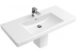 Umyvadlo nábytkové Villeroy&Boch Subway 2.0, 100x47 cm, s jedným otvorem, z přepadem, bílý CeramicPlus- sanitbuy.pl