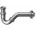 Sifon rurowy pro bidet Viega - chrom