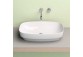 Umyvadlo na postavení na desku Catalano Green Lux 50x38 cm bez otvoru pro baterii, bez přepadu zelený matnáný- sanitbuy.pl
