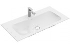 Umyvadlo nábytkové Villeroy&Boch Finion 1000x500 mm bez přepadu, pro 3otvorovou armaturu, White Alpin CeramicPlus