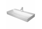 Závěsné umyvadlo Duravit DuraSquare 100x47 cm s otvorem pro baterii, bez přepadu bílá