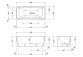 Vana obdélníková rohová Duravit DuraSquare 180x80 cm z bezszwową obudową pravá, bílá - sanitbuy.pl