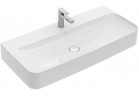 Umyvadlo stěnová obdélníková Villeroy&Boch Finion 1000x470 mm bez přepadu Weiss Alpin CeramicPlus możliwy montáž armatury 3 otvory