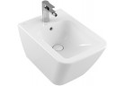 Závěsný bidet Villeroy&Boch Finion 375 x 560 mm z přepadem pro 1otvorovou armaturu CerammicPlus bílý