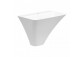 Závěsný bidet z Idevit Halley 360x520mm Rimless se sedadlem s pozvolným sklápěním bílá- sanitbuy.pl