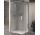  Dveře posuvné levé Novellini Opera A 97-99x200 cm sklo transparentní, profil chrom 