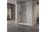 Dveře sprchové levé Novellini Opera 2PH s pevnou stěnou 100-103x200cm čiré sklo, profil chrom