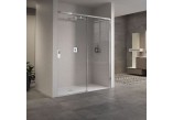 Dveře sprchové pravé Novellini Opera 2PH s pevnou stěnou 100-103x200cm čiré sklo, profil chrom