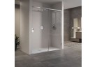 Dveře sprchové pravé Novellini Opera 2PH s pevnou stěnou 150-153x200cm čiré sklo, profil chrom