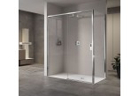 Dveře sprchové levé Novellini Opera 2P 97-101x200cm čiré sklo, profil chrom - sanitbuy.pl