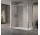 Dveře sprchové levé Novellini Opera 2P 117-121x200cm čiré sklo, profil chrom 
