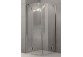 Čtvrtkruhový sprchový kout Novellini Modus R 80x195cm profil chrom, čiré sklo- sanitbuy.pl