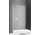 Sprchový kout druhu walk-in Novellini Kali H 107-110cm, stříbrný profil, čiré sklo