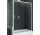 Dveře posuvné Novellini Kali 2P 100x195cm sklo čiré, stříbrný profil
