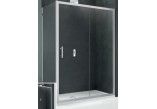 Dveře posuvné Novellini Kali 2P 100x195cm sklo čiré, stříbrný profil- sanitbuy.pl