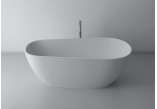 Vana volně stojící Marmite Sandy 170x70x60cm z zintegrowanym přepadem bílá- sanitbuy.pl