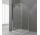 PYTAJ O RABAT ! Dveře s pevným prvkem LEWE Novellini Modus G+F 96,5-99,5x195 cm profil chrom, sklo čiré WIESZAK GRATIS