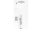Sprchový set Kohlman Excelent s baterií termostatickou, horní sprcha 30 cm chrom