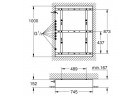 Prvek montážní Rainshower F-Series 40" 