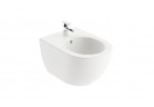 Bidet podvěsný Ravak Uni Chrome 36x51x29 cm, bílý 
