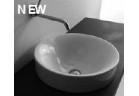 Umyvadlo Kerasan Cento kulatá 45 cm cm na postavení na desku