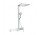 Sprchový set termostatický Hansgrohe Raindance E 300 1jet 600 ST s hlavovou sprchou chrom 