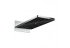 Horní sprcha obdélníková Hansgrohe Rainmaker Select 580 3jet černá/chrom 