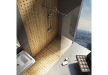  Sprchový kout obdélníková Ravak Walk In Wall 90x200 cm s povrchem AntiCalc, profile hliník sklo čiré - sanitbuy.pl